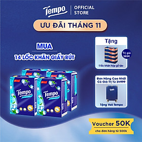 Khăn Giấy Rút Tempo 4 Lớp Bền Dai Thương Hiệu Đức