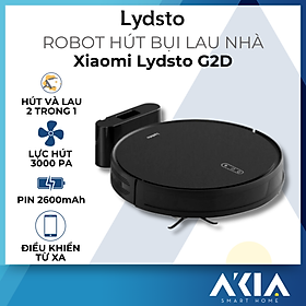 Mua Robot hút bụi lau nhà Xiaomi Lydsto G2D - Lực hút 3000Pa  làm sạch 3 trong 1  điều khiển giọng nói  tránh vật cản - Hàng chính hãng