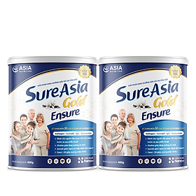 Combo 2 hộp Sữa bột Sure Asia Gold En sure 900g thượng hạng nguyên liệu