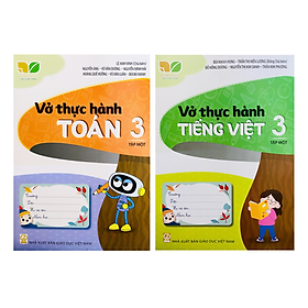 Hình ảnh Sách - Combo Vở thực hành Toán + Tiếng việt lớp 3 - tập 1 ( kết nối )