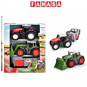 Bộ 2 Đồ Chơi Mô Hình Xe Nông Trại Farm Set - Dickie Toys 203732006