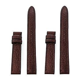 Dây đồng hồ da bò nhiều size màu nâu bạc HC8114-28-42