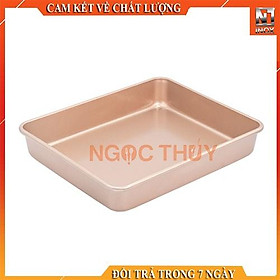 Mua Khuôn nướng bánh chữ nhật mạ vàng MB328