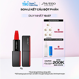 Son Lì Kết Cấu Bột Phấn Shiseido Modernmatte Powder Lipstick (4g)