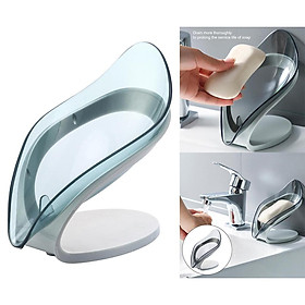 Creative Leaf Shaped Soap Box Bathroom Soap Holder Dish Soap Case Container