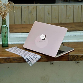 Mua COMBO Case  Ốp + Phủ Phím Mácbook Hồng Pastel (Tặng Kèm Nút Chống Bụi + Bộ kẹp chống gãy sạc)