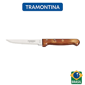 Mua Combo 3 Dao Ăn Cán Gỗ Vàng- Đỏ- Nâu Tramontina Jumbo Polywood 11.5cm - TRDA21413-045 - TRDA21413-075 - TRDA21413-095