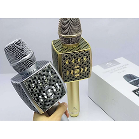Mua MiCRO Karaoke kèm loa bluetooth SU-YOSD YS-95: Thiết kế dây kết nối âm thanh cộng hưởng ra loa khác  Micro livsstream