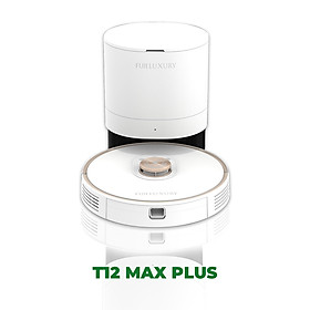 Robot Hút Bụi Lau Nhà Cao Cấp T12 Max Plus - Công Nghệ Hút Bụi 3 Cấp Độ, Cảm Biến Thông Minh và Tự Xử Lý Rác Độc Quyền – Hàng Chính Hãng