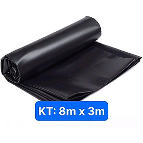 BẠT HDPE LÓT AO HỒ NUÔI CÁ, ỐC, LƯƠN KHỔ 8Mx3M