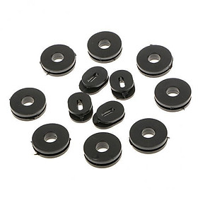 6x12 Pieces Motorcycle Fairing Rubber Side Cover Grommets for GS125 for Suzuki