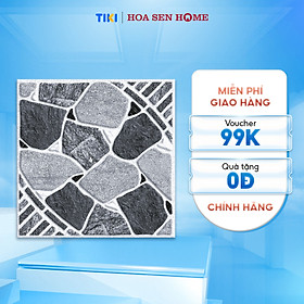 Mua Gạch sân vườn bán sứ LUSTILE VNRHY0500500004 bề mặt sugar  độ hút nước thấp  kích thước 500mmx500mm  thùng 6 viên - Hàng chính hãng