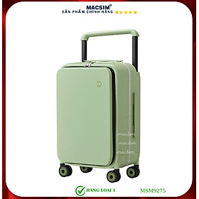 Vali cao cấp Macsim MiXi MSM9275 - Size 20inch, 24 inch - 20 inch - Xanh