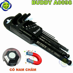 Mua Bộ lục giác 9 cây Buddy BA0098 có nam châm