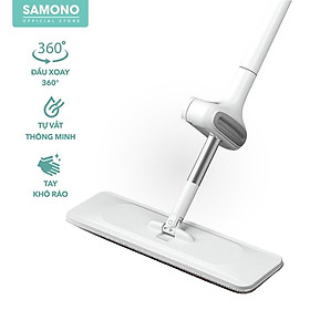 Mua Cây lau nhà tự vắt thông minh SAMONO SCM002 đầu xoay 360 độ linh hoạt lau mọi ngóc ngách - Hàng chính hãng