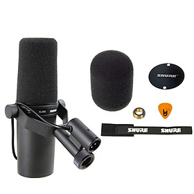 Mic Shure SM7B Micro Thu Âm Phòng Thu Studio Microphone Biểu Diễn Chuyên Nghiệp Hàng Chính Hãng USA – Kèm Móng Gẩy DreamMaker