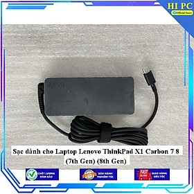 Mua Sạc dành cho Laptop Lenovo ThinkPad X1 Carbon 7 8 (7th Gen) (8th Gen) - Kèm Dây nguồn - Hàng Nhập Khẩu