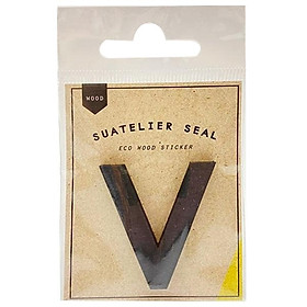 Ký Tự Gỗ Suatelier 1722 - Chữ V