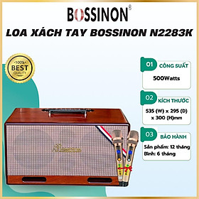 Mua Loa xách tay Bossinon N2283K- hàng chính hãng