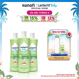 Bộ 3 chai Sữa Tắm Gội Trẻ Em Lactacyd Baby Extra Milky Làm Sạch Dịu Nhẹ và Dưỡng Ẩm Vượt Trội 250ml/chai