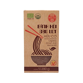 BÁNH HỎI GẠO LỨT HỮU CƠ BÍCH CHI 200G