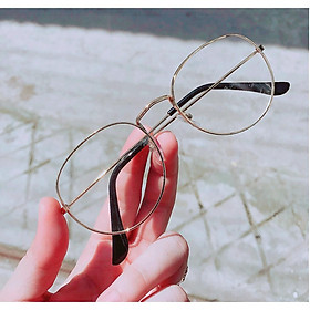 Mắt Kính Gọng Cận Ngố Tròn Ngây Ngô NOBITA Cực Hót K 04