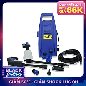 Máy xịt rửa xe áp lực cao Kachi MK192 1200W - Màu xanh dương - Hàng chính hãng