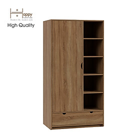 Mua  Happy Home Furniture  CIRCLE  Tủ quần áo 1 cửa mở  90cm x 56cm x 176cm ( DxRxC)  TCM_072