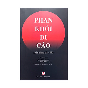 Sách - Phan Khôi di cảo