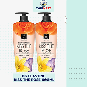 TPHCM Dầu gội Elastine hương nước hoa - thương hiệu Hàn Quốc - Love Me - Pure Breeze - Kiss the rose 600ml