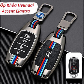 Hình ảnh Ốp khóa Hyundai Accent 2018-2023, Elantra 2023 Hợp Kim Cao Cấp