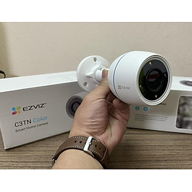 Mua Camera Wifi Ezviz C3TN 2MP có ánh sáng màu nhìn đêm  đàm thoại 02 chiều  ngoài trời chống nước   hình ảnh sắc nét  Full HD - Hàng Chính Hãng