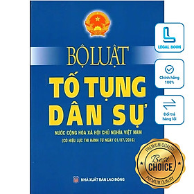Bộ luật Tố tụng dân sự năm 2015 Hiện hành