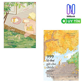 Combo 999 Lá Thư Gửi Cho Chính Mình – Phiên Bản Tô Chữ Tiếng Trung ( trọn bộ 2 cuốn ) - NHBOOK