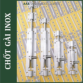 Mua Chốt cửa inox dài 4cm - 50cm (Chốt gài/ Chốt cửa tủ/ Chốt ngang)