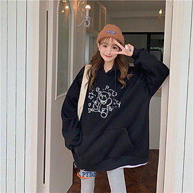 ÁO KHOÁC HOODIES NỮ FROM RỘNG