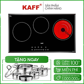 Bếp điện từ kết hợp hồng ngoại đa vùng nấu KAFF KF-IC5801SB - Sản phẩm chính hãng