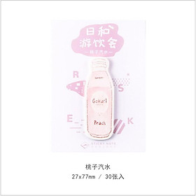 Bộ 30 miếng giấy ghi chú dán xinh xắn DIY