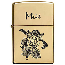 Bật Lửa Zippo 254B Khắc Hình Độc Đáo