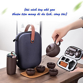 Mua BỘ ẤM CHÉN PHA TRÀ CÓ HỘP ĐỰNG XÁCH TAY THIẾT KẾ ĐẸP MẮT TIỆN DỤNG PHÙ HỢP MANG THEO ĐI DÃ NGOẠI   DU LỊCH