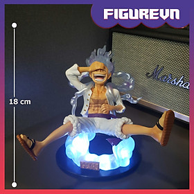 Mô hình Luffy Gear 5 Sun God Nika 18 cm có LED Không Box - One Piece