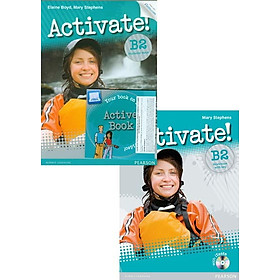 [Download Sách] Activate! B2 Pack 4 New Editon (Student Book w/ActiveBook + Workbook (w/key) w/CD-ROM)