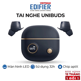 Mua Tai nghe Bluetooth 5.0 EIDIFIER Unibuds Pro Chip aptX  AAC - Thời lượng pin 32h Màn hình LED Chống nước  bụi IP65 - Hàng chính hãng