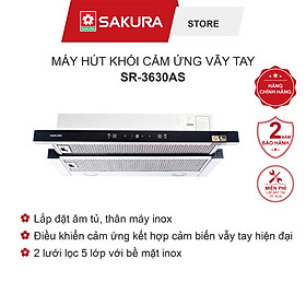 Mua Máy Hút Khói Âm Tủ SAKURA Cảm Ứng Vẫy Tay SR-3630AS - Hàng Chính Hãng