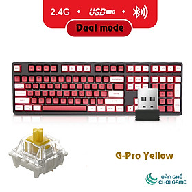 Mua Bàn phím cơ không dây Newmen GM1080 Pudding 3 mode - Hàng chính hãng