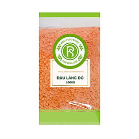 1kg Đậu lăng đỏ Real Food (red lentils)