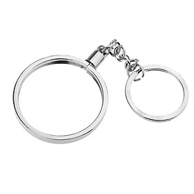 Coin Keyring Pendant Keychain Commemorative Coin Holder Creative Gifts 40mm