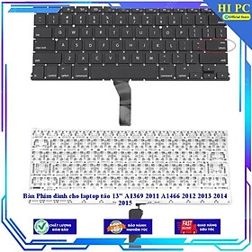 Bàn Phím dùng cho laptop táo 13" A1369 2011 A1466 2012 2013 2014 2015 - Hàng Nhập Khẩu New Seal