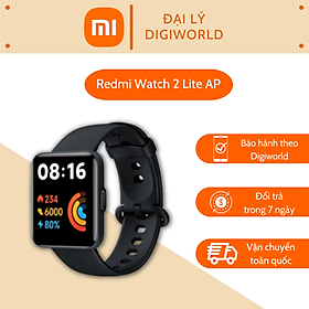 Mua Đồng Hồ Redmi Watch 2 Lite AP (Black)- Hàng Chính Hãng