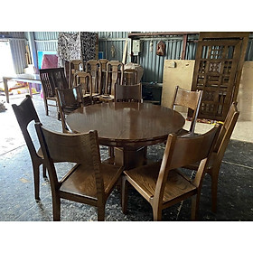Bàn ghế ăn gỗ sồi cao cấp